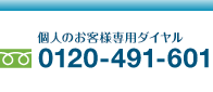 フリーダイアル 0120-491-601